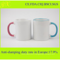 Tasse de sublimation à lame et à la teinture de 11 oz